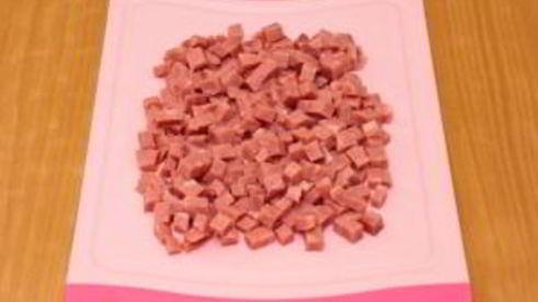 омлет с ветчиной и помидорами