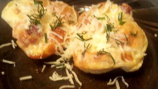 Омлет в духовке в формочках