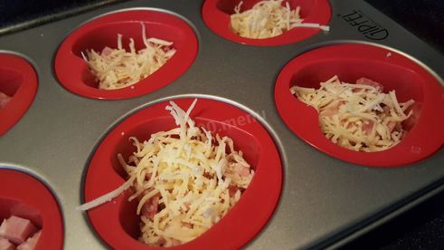 омлет в духовке в формочках