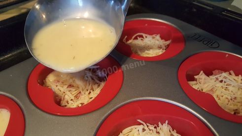 омлет в духовке в формочках