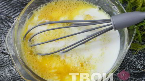 омлет в микроволновке