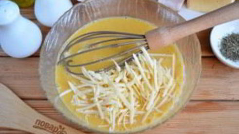 омлет в стиле пиццы