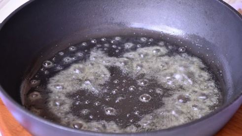 сладкий творожный омлет