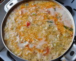 Суп-омлет для всех диет