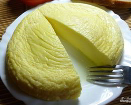 Высокий омлет в мультиварке