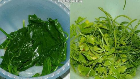 японский ролл-омлет со шпинатом