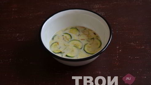 запеченный омлет с цукини