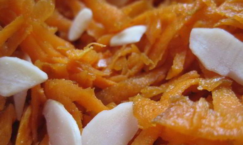 Рецепт острой закуски из морковки