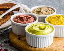 Ассорти постных паштетов