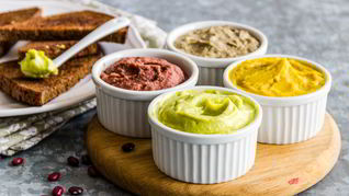 Ассорти постных паштетов