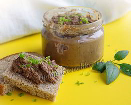 Домашний паштет из куриной печени
