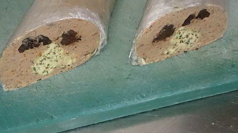 фаршированный паштет из куриной печени