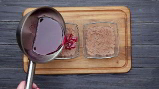 Куриный паштет под гранатовым желе