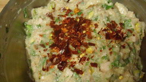 куриный паштет с фисташками, запеченный в тесте