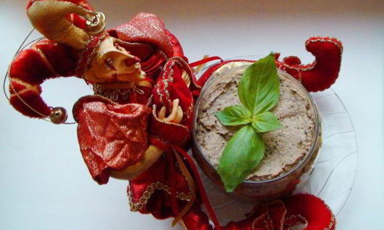 Рецепт куриного паштета с каштанами