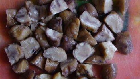 куриный паштет с каштанами