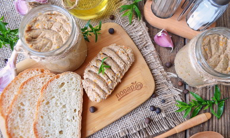 Рецепт мясного паштета