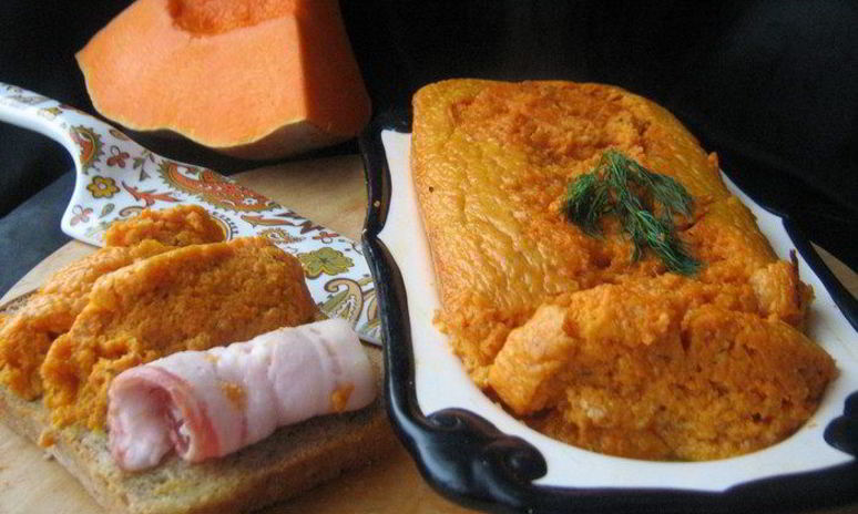 Рецепт нежнейшего паштета из тыквы