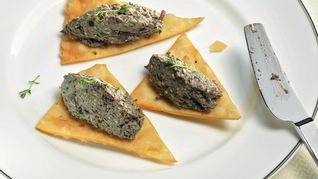 Паштет из бараньей печени с мальбеком