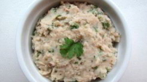 паштет из белой фасоли