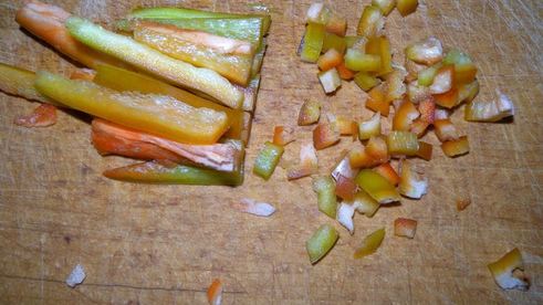 паштет из фасоли с красным перцем