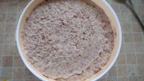 паштет из фасоли с красным перцем