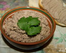 Паштет из говяжьей печени диетический