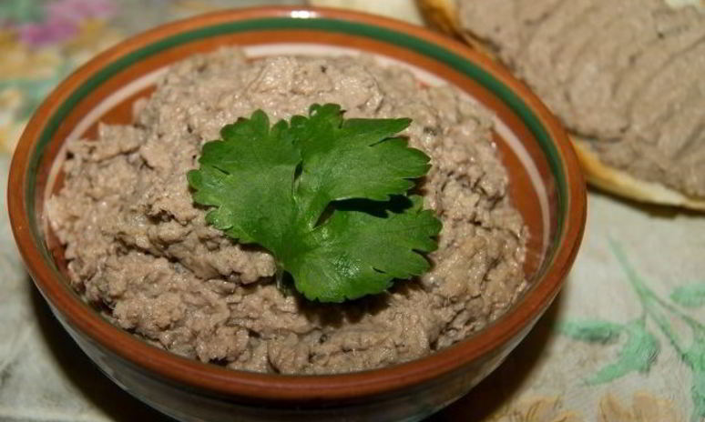 Рецепт паштета из говяжьей печени диетический