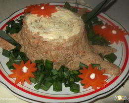 Паштет из говяжьей печени по-польски