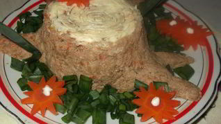 Паштет из говяжьей печени по-польски