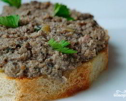 Паштет из грибов постный