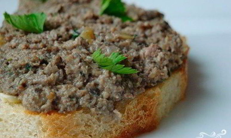 Рецепт паштета из грибов постный