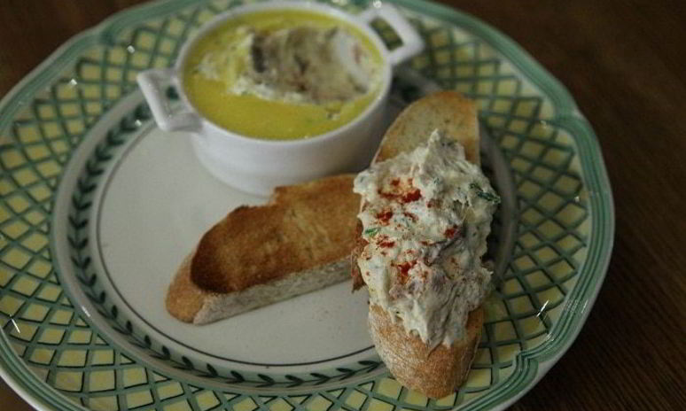 Рецепт паштета из копченой скумбрии