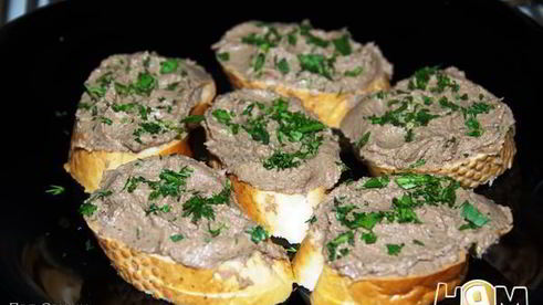 паштет из кролика с черносливом