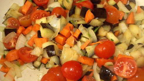 паштет из маша с баклажанами и кунжутно-ореховой пастой