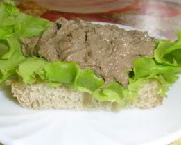 Паштет из печени говяжей