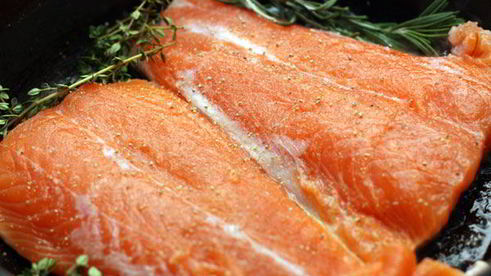 паштет из семги с креветками