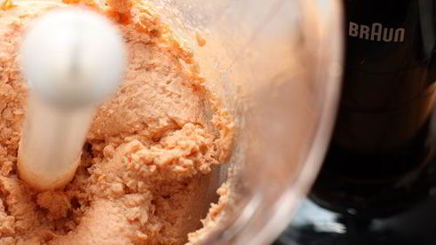 паштет из семги с креветками