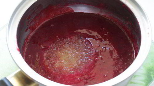 паштет куриный со сливово-клюквенным желе