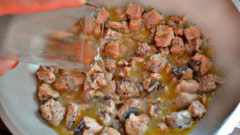 рыбный паштет в апельсиновом желе