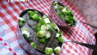 Запеченный паштет с грибами и бренди