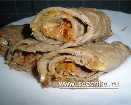 Печеночные рулетики