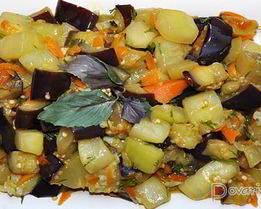 Пикантная закуска из овощей