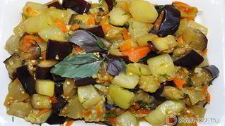 Пикантная закуска из овощей