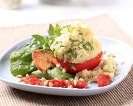 Помидоры, фаршированные кускусом