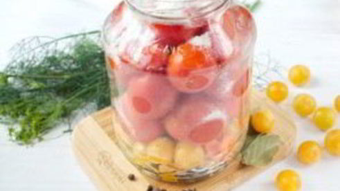 помидоры с алычой