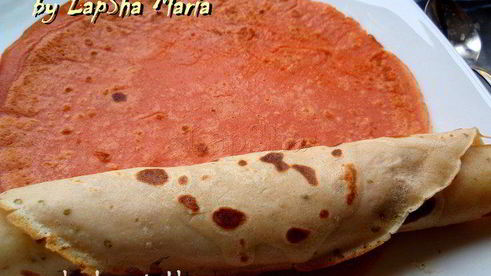 блинные роллы с курицей и оливками