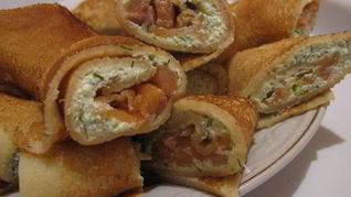 Блинные роллы