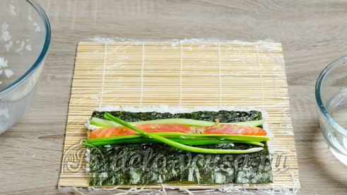 домашние роллы филадельфия