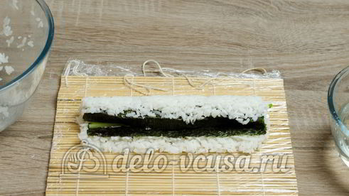 домашние роллы филадельфия